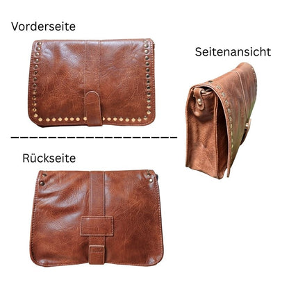 Elegante Damenhandtasche mit Nieten - Alltagstauglich