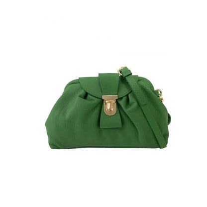 "Ruby" Damenhandtasche aus Echtleder - Schultertasche mit Schnallenverschluss