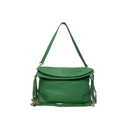 "Doris" Damenhandtasche aus Leder - Elegante Schultertasche mit Doppelklappe