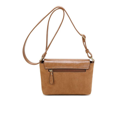 Damenhandtasche mit edlen Metalldetails - mittelgroß, elegant & luxuriös