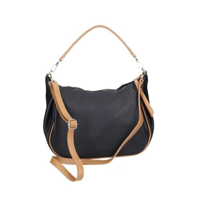 Luna - Die stilvolle zweifarbige Echtlederhandtasche für den Alltag - modern & sommerlich
