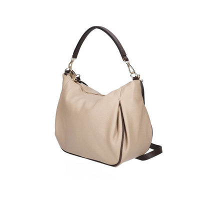 Luna - Die stilvolle zweifarbige Echtlederhandtasche für den Alltag - modern & sommerlich