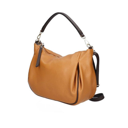 Luna - Die stilvolle zweifarbige Echtlederhandtasche für den Alltag - modern & sommerlich