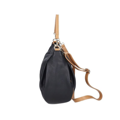 Luna - Die stilvolle zweifarbige Echtlederhandtasche für den Alltag - modern & sommerlich