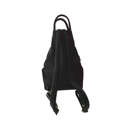 Echtleder Rucksack - Mittelgroß, Modern & Stilvoll mit 2 Fächern.
