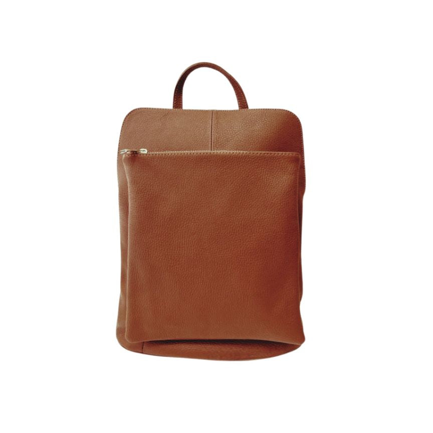 Echtleder Rucksack mit 2 Fächern -Praktisch. Modern. Zeitlos