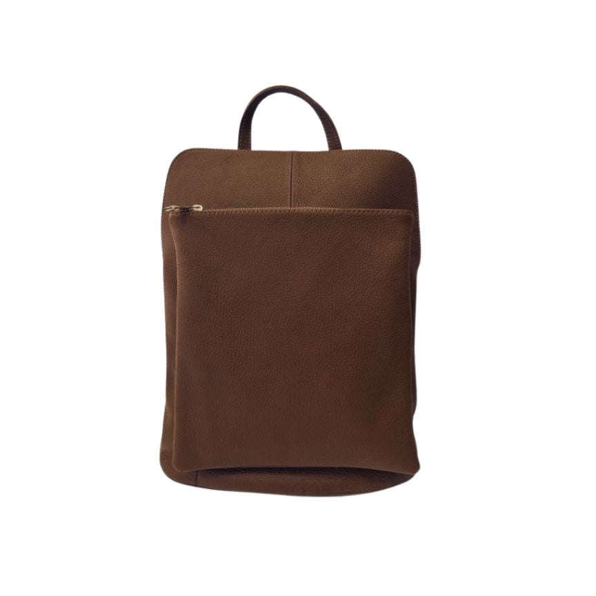 Echtleder Rucksack mit 2 Fächern -Praktisch. Modern. Zeitlos