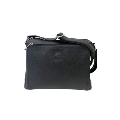 Edle Crossbody-Bag aus Leder - 3 Fächer, Modern & Praktisch