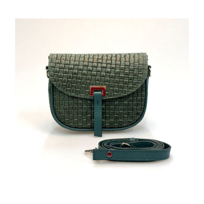 Edle Damenhandtasche mit gewebtem Design - schlichtes & edles Design