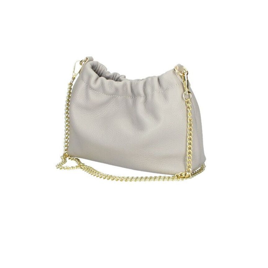 Edle Lederhandtasche mit Kettenriemen - elegant & eventtauglich