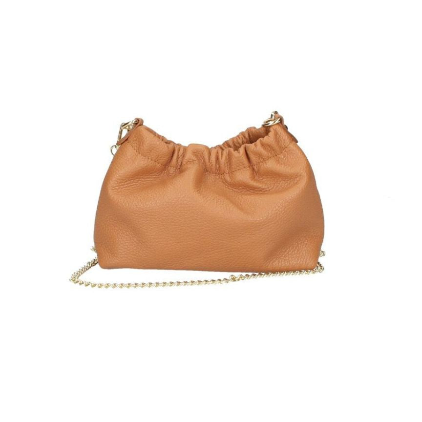 Edle Lederhandtasche mit Kettenriemen - elegant & eventtauglich