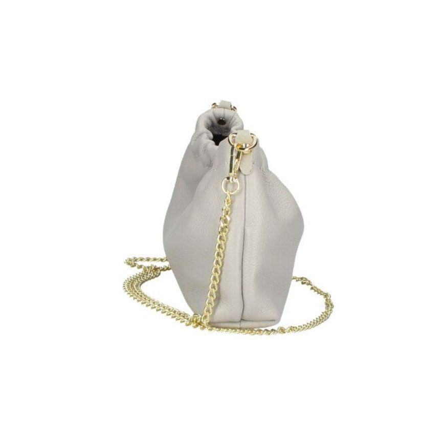 Edle Lederhandtasche mit Kettenriemen - elegant & eventtauglich