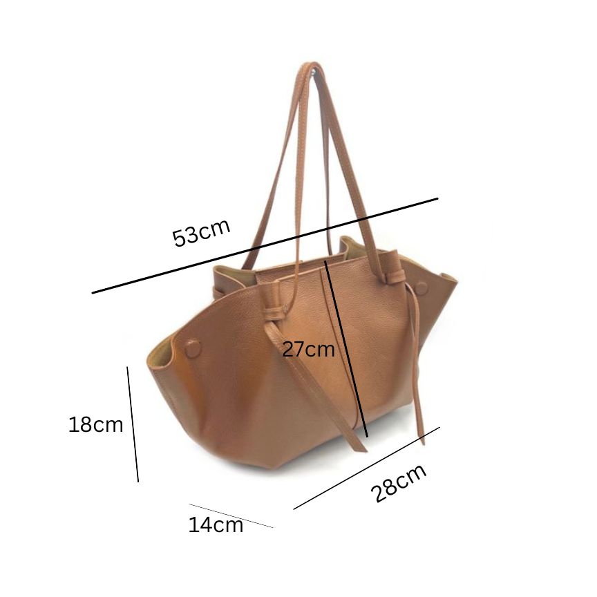 Italienische Damen Einkaufstasche-Shopper Tasche aus Echtleder: Stilvoll & trendy