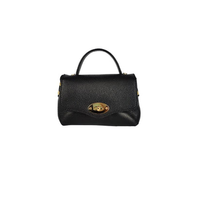 Elegante Damen Leder Mini-Handtasche aus Italien - schlicht & klein