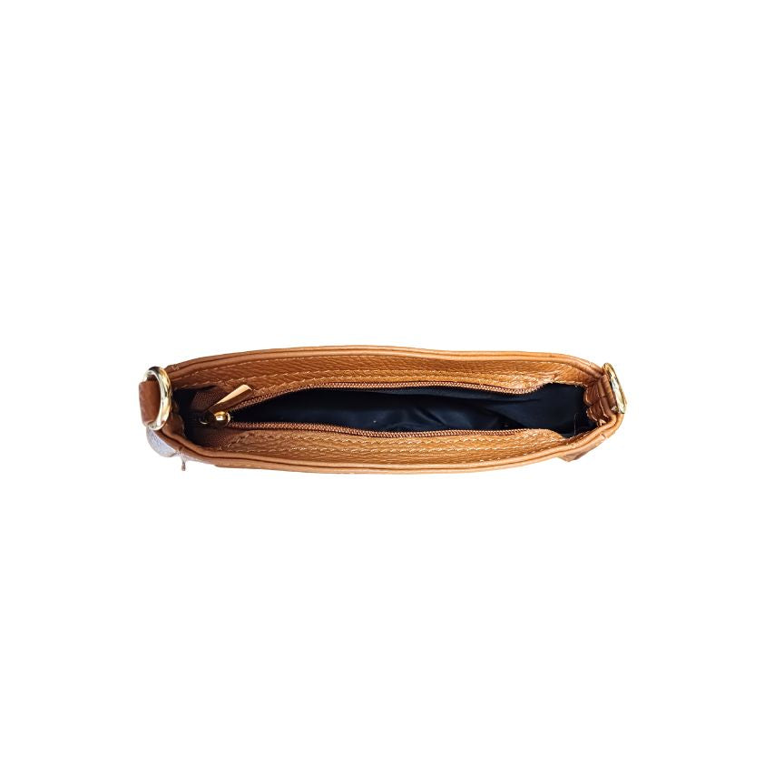 Elegante Damen Leder Minimalistische-Handtasche