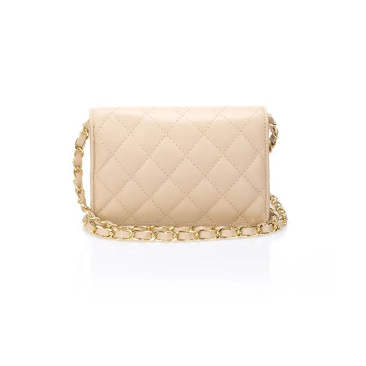 Elegante Damen Lederhandtasche - schlicht, kompakt & stilvoll für besondere Anlässe