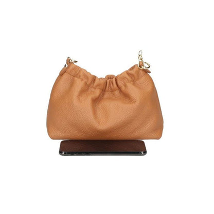 Edle Lederhandtasche mit Kettenriemen - elegant & eventtauglich