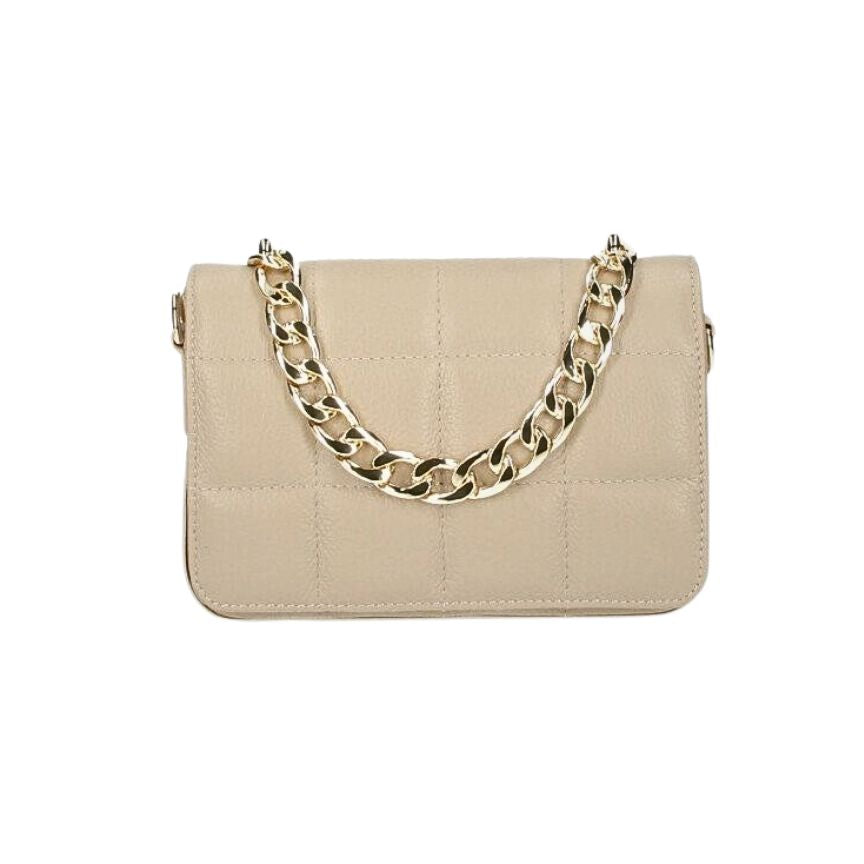 Elegante Damenhandtasche aus Leder mit Kette - Stilvoll & Eventtauglich