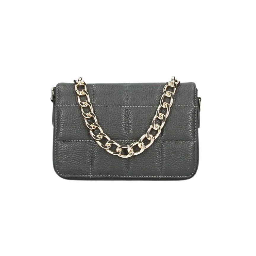 Elegante Damenhandtasche aus Leder mit Kette - Stilvoll & Eventtauglich