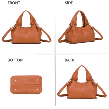 Elegante Damenhandtasche mit kurzen Henkel - kompakt & stilvoll