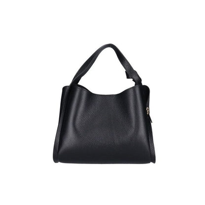 Josianne - Elegante Echtleder-Handtasche mit Griffen - stilvolle Henkeltasche