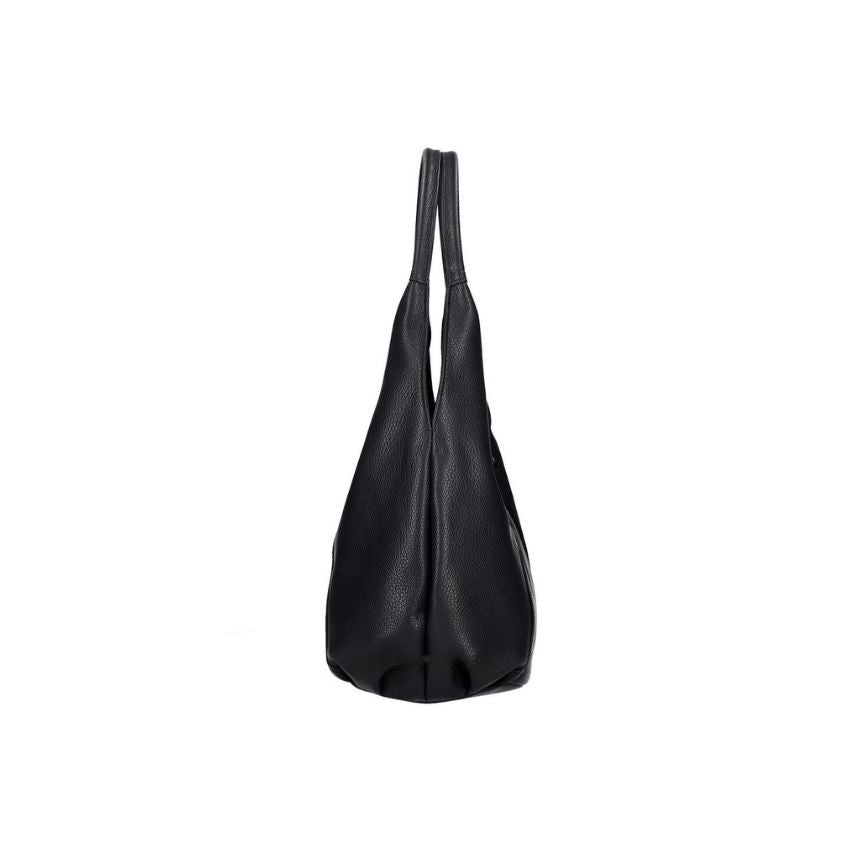 Leder-Schultertasche mit Fronttasche & Innenfächern "Annette" - Stilvoll und Geräumig