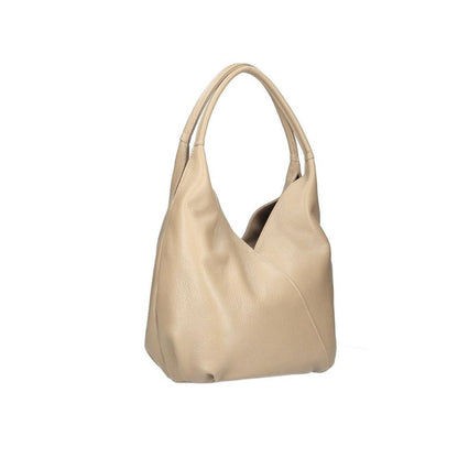 Leder-Schultertasche mit Fronttasche & Innenfächern "Annette" - Stilvoll und Geräumig