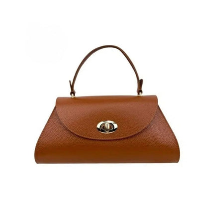 "Heidi" - Elegante Lederhandtasche mit Henkel - stilvoll und eventtauglich