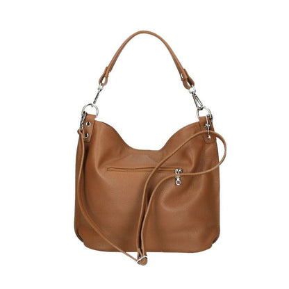 Elegante Damen-Henkeltasche - stabiler Henkel, Seiten- und Rückseitenasche & geräumiges Design