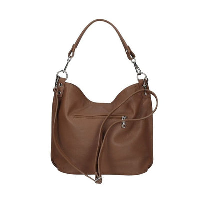 Elegante Damen-Henkeltasche - stabiler Henkel, Seiten- und Rückseitenasche & geräumiges Design