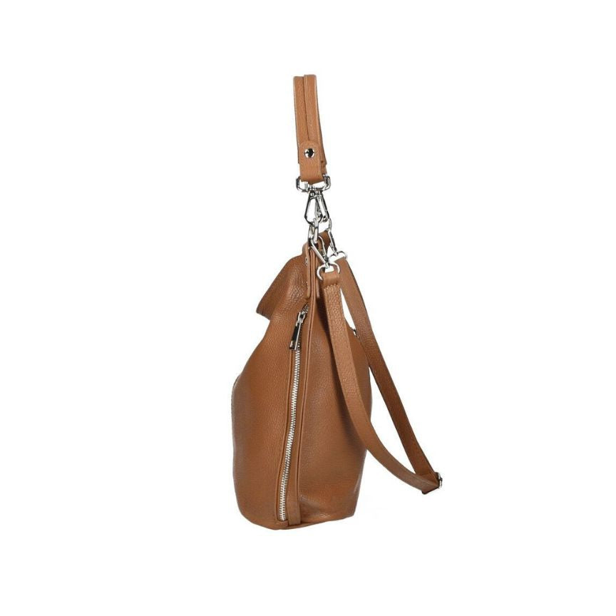 Elegante Damen-Henkeltasche - stabiler Henkel, Seiten- und Rückseitenasche & geräumiges Design