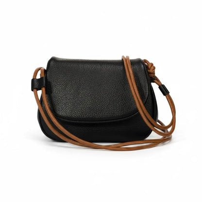 Elegante Damen Lederhandtasche "Kathrin" - kompakt, geräumig, schlicht