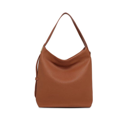 Elegante Damen Schultertasche mit Kurzgriff & abnehmbarem Schultergurt