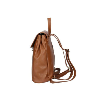 Eleganter Lederrucksack - "Harris" - Schlicht und geräumig - Ideal für den Alltag