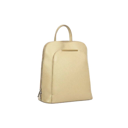 Eleganter italienischer Damen Lederrucksack - vielseitig, schlicht, modern
