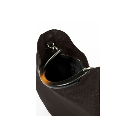 Exklusive Damenhandtasche aus Leder mit Henkel - Modern-High-Fashion-Look