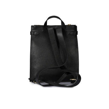 Fashion Lederrucksack - Schlicht, Modern & Minimalistisch mit Henkel