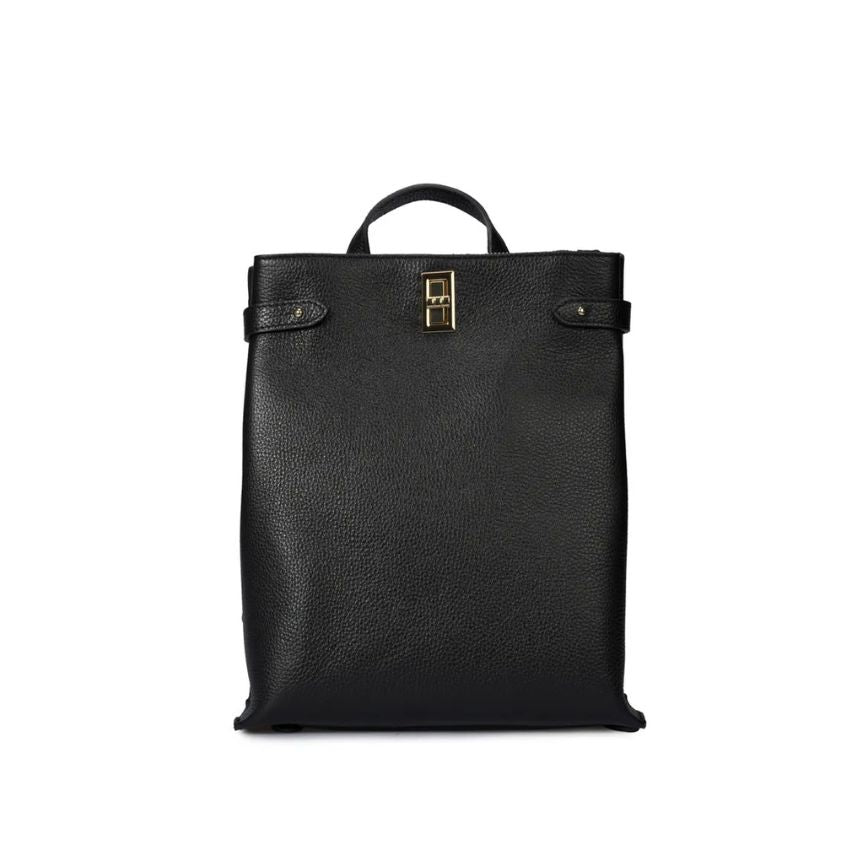 Fashion Lederrucksack - Schlicht, Modern & Minimalistisch mit Henkel