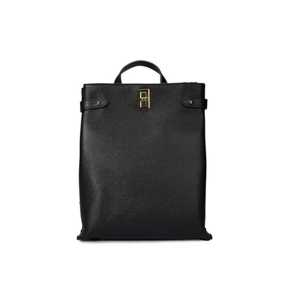 Fashion Lederrucksack - Schlicht, Modern & Minimalistisch mit Henkel