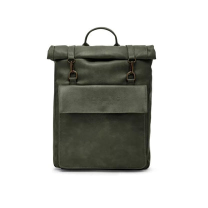 Multifunktionaler Trolley-Rucksack aus ökologischem Leder