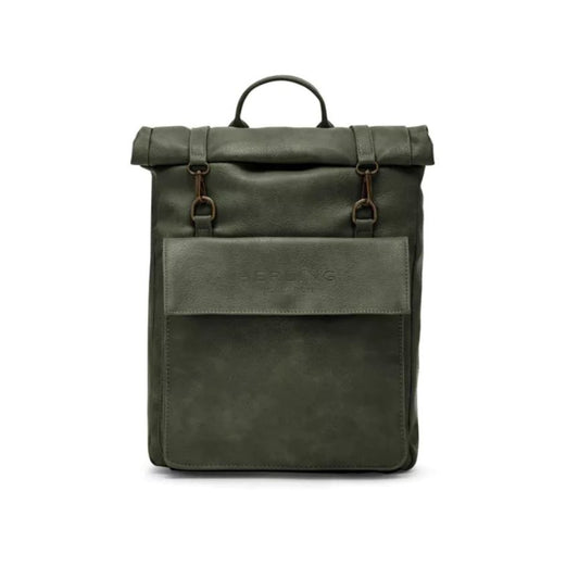 Multifunktionaler Trolley-Rucksack aus ökologischem Leder