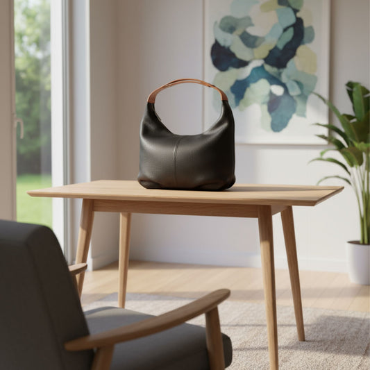 Damen Handtasche aus Echtleder - elegant, modern, stilvoll