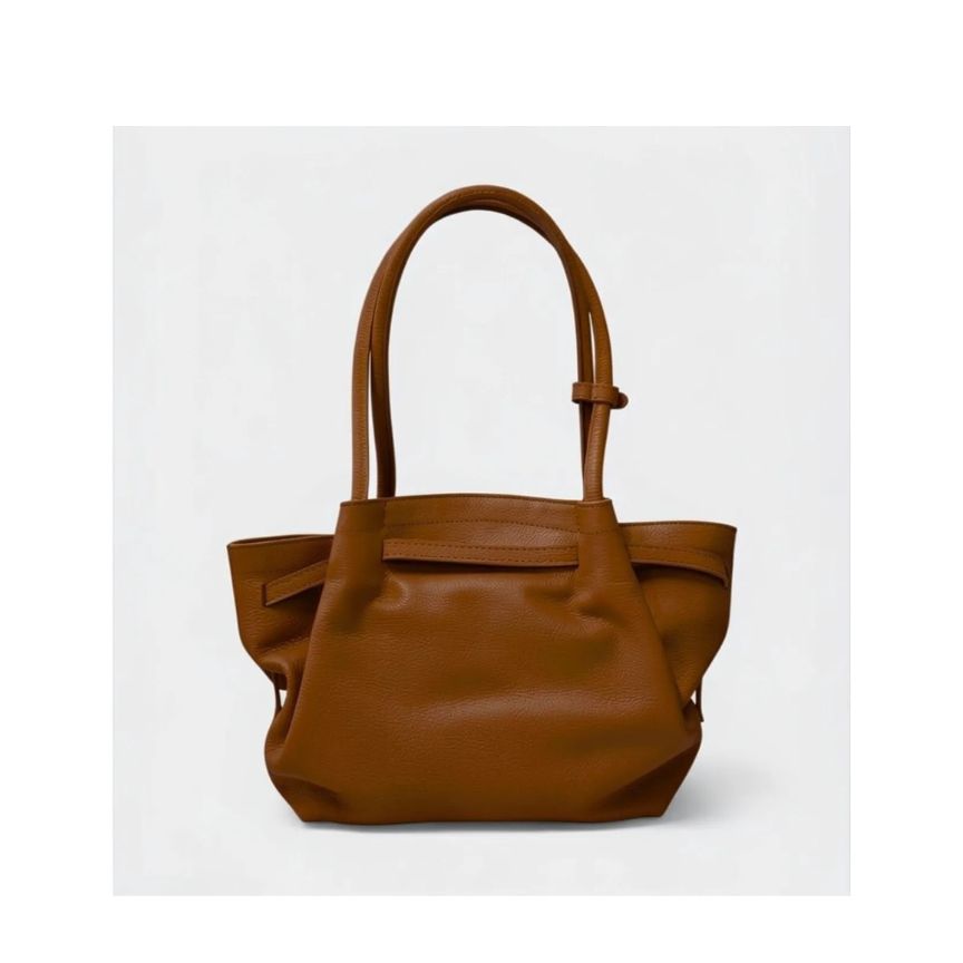 "Melania" - Damen Leder Henkeltasche - Elegante Handtasche mit langen Henkeln