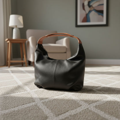 Damen Handtasche aus Echtleder - elegant, modern, stilvoll
