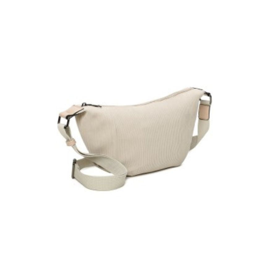 Damen Crossbodybag aus Cord - mittelgroße, funktionale, praktische Gürteltasche