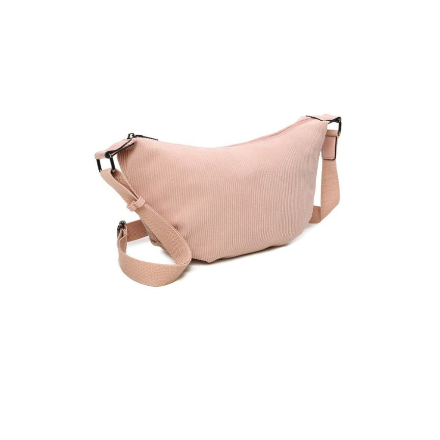 Damen Crossbodybag aus Cord - mittelgroße, funktionale, praktische Gürteltasche