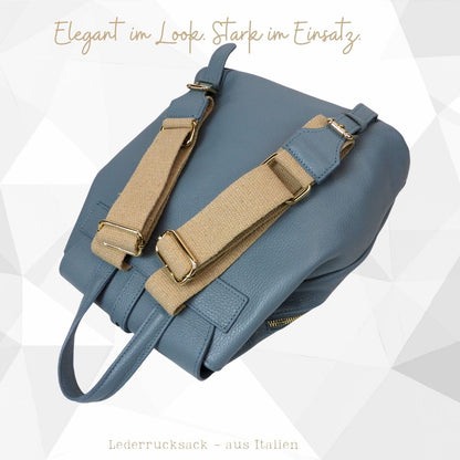 Luxuriöser Italienischer Damen Leder Fashion-Rucksack