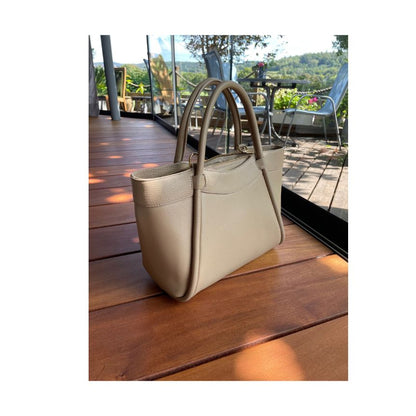 Italienische Hobo-Ledertasche für Damen - Henkeltasche fürs Büro, Shopping und Alltags