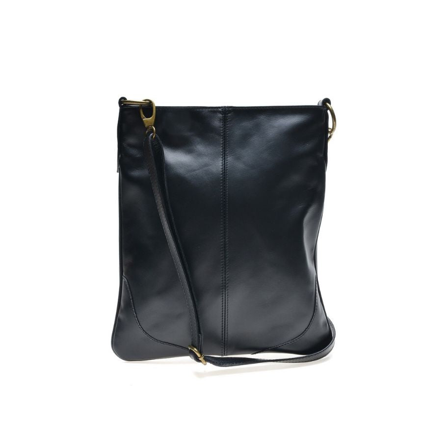 Damen leder Schultertasche Crossbodybag mit abnehmbare Riemen 