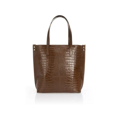 Klassische Damen Henkeltasche - stilvoller, geräumiger Shopper mit Charme